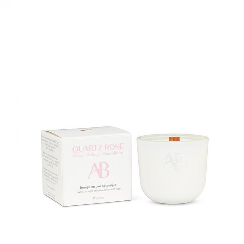 White Scented Jar Candle with Glass Holder