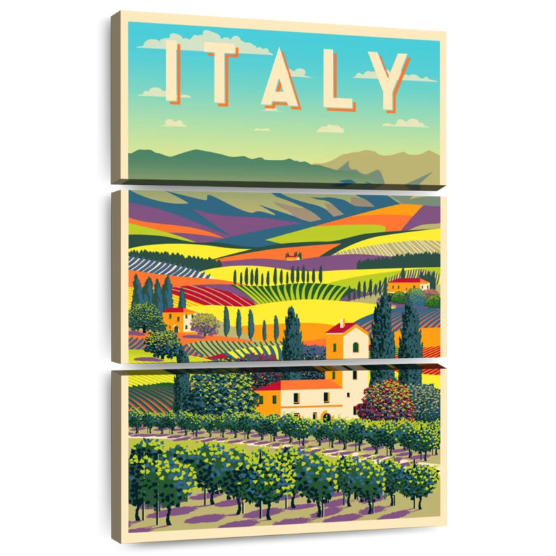 Affiche Alvord, Italie, H 32 po x l 20 po