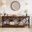Console industrielle 70,9 po (brun rustique)-154973750