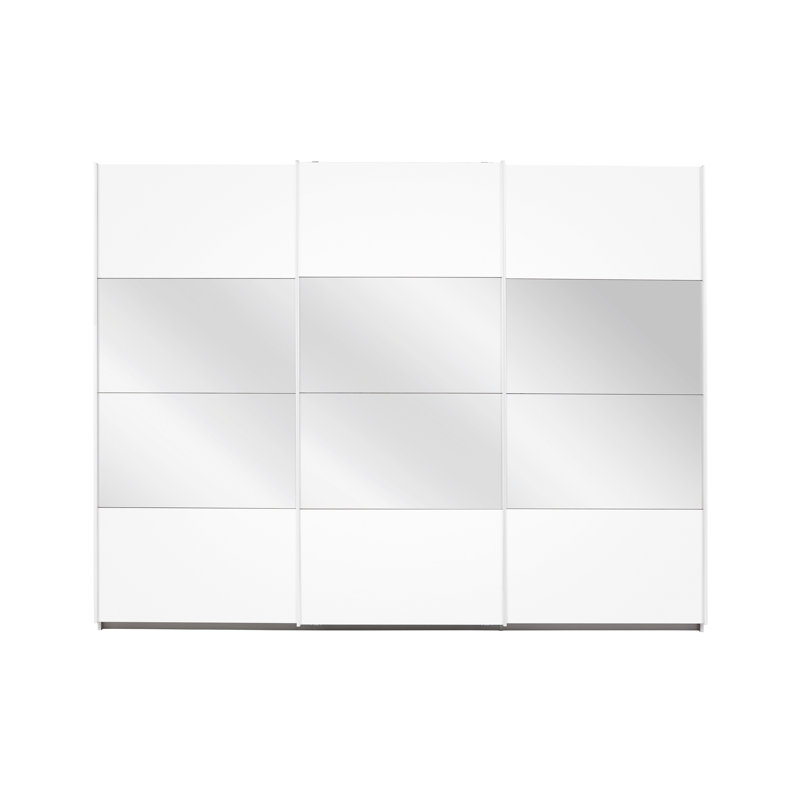 Quito 3 Door Manufactured Wood Wardrobe, Basic