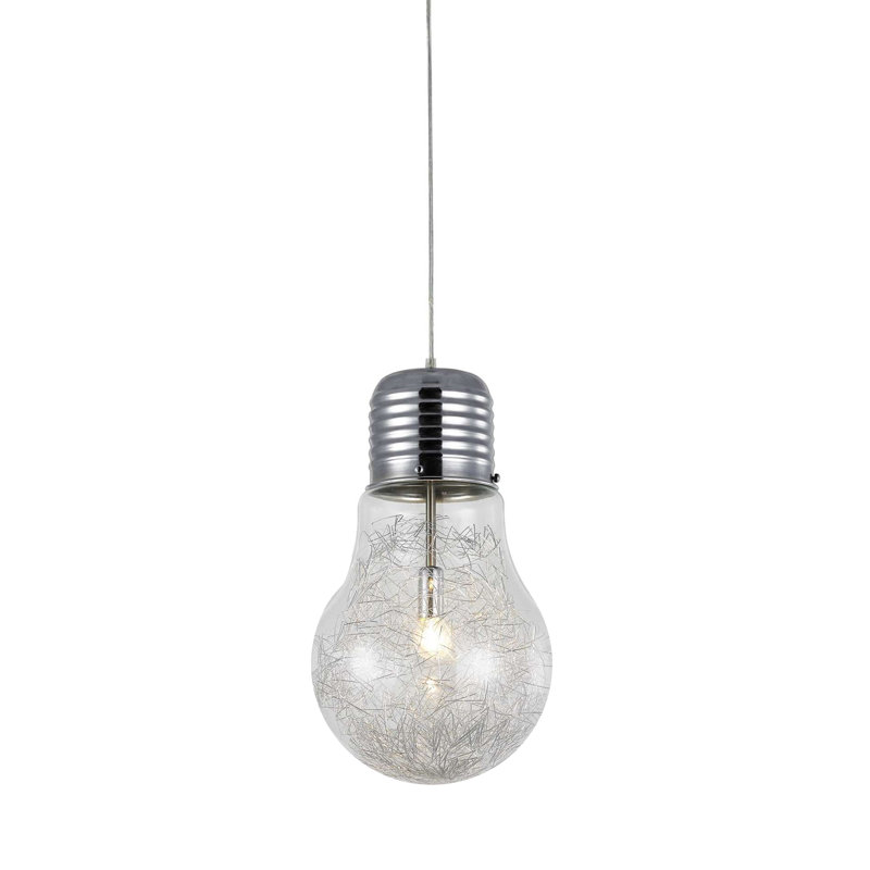Slaughter 1 - Light Silver Single Pendant