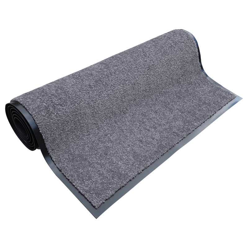 Wash & Clean Doormat, 40cm W x 60cm L, Grey