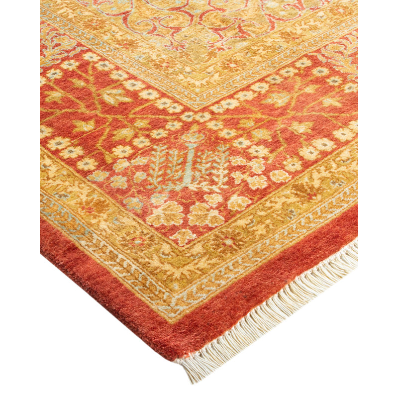 Classic One-of-a-Kind 6' 1" X 9' 6" Hand Knotted Area Rug