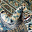 Tapis bleu/beige oriental Jackson-38305385