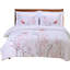 Housse de couette brodée 100% coton avec 2 taies décoratives Superior Swallow-536374865-532667012