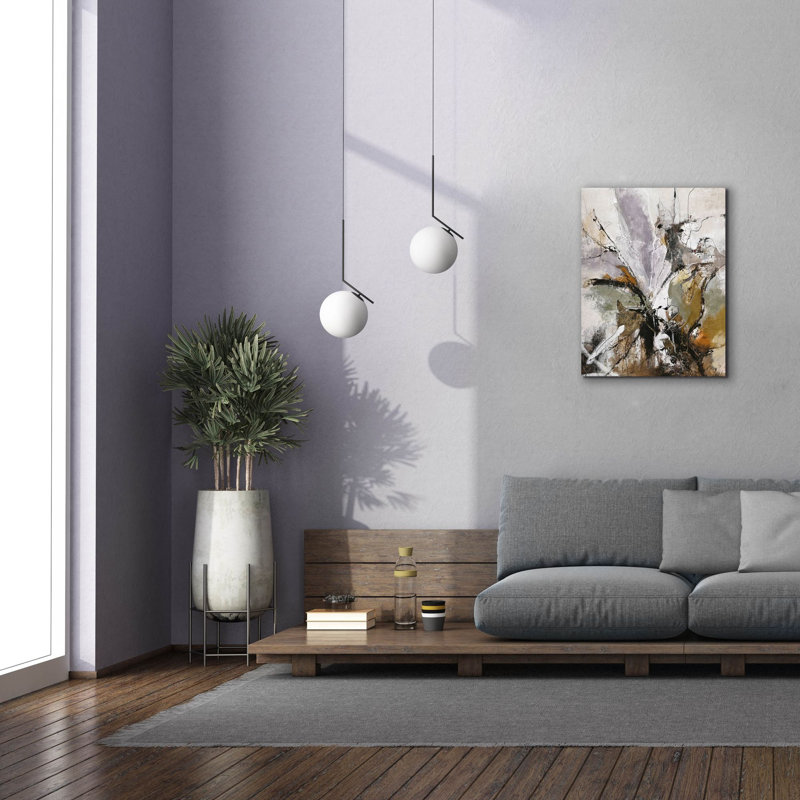  «Peak Point» par Design Fabrikken, art mural sur toile, H 34 po x l 26 po