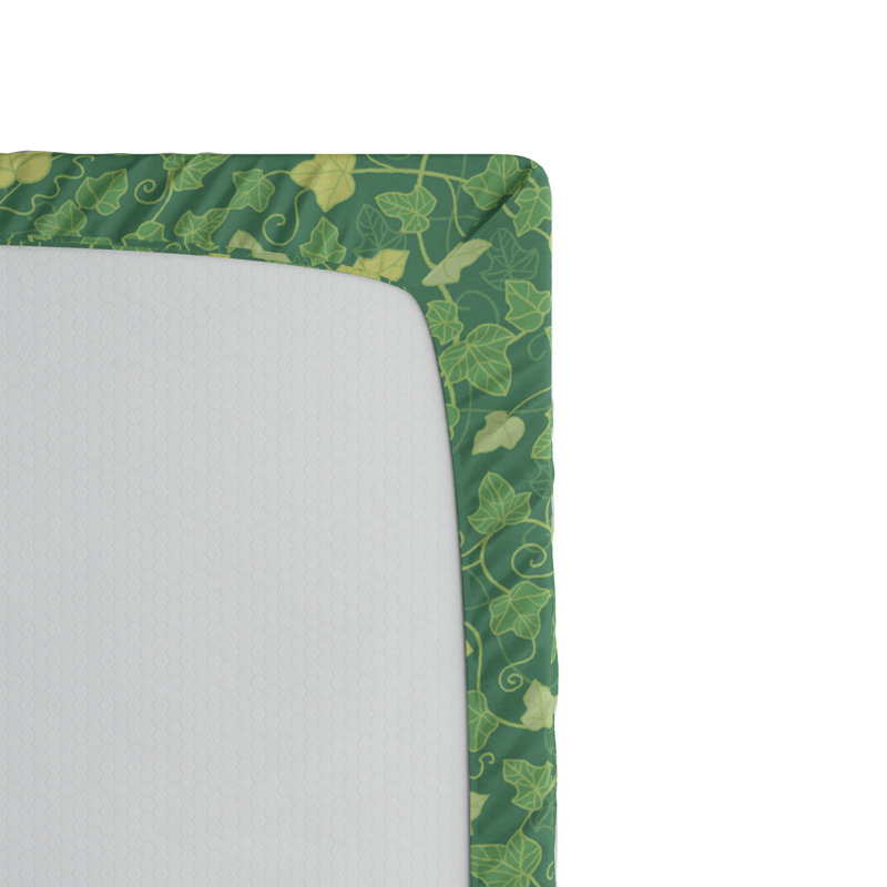 Microfiber Floral Fitted Sheet, Twin XL Fitted Sheet