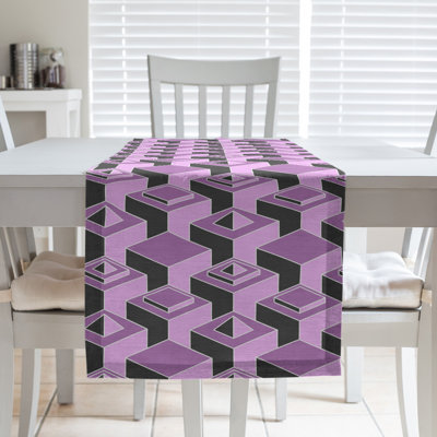 Classic Skyscrapers Table Runner