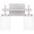 Wilburn Integrated LED Brushed Nickel Vanity Light-606088954