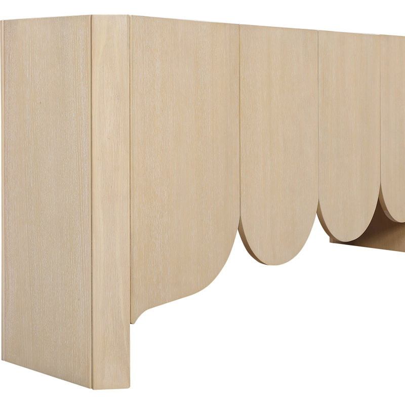 Buffet / buffet en bois massif Ember, Naturel