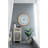 Grant Oversized Wall Clock with Wood Frame