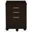 Bureau en L avec classeur mobile