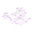 Lit plateforme en bois avec tête de lit RVB Smart, lit gigogne et bureau-1334727639-1334727636