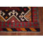 Tapis kilim réversible en laine 5 x 8