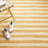Silas Stripe Gold Hand Micro Hooked Wool Rug-102346135