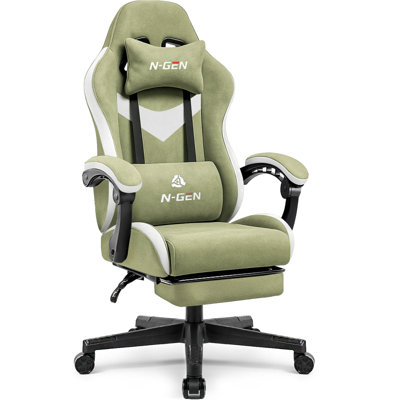 Fauteuil de jeu de course inclinable et ergonomique à haut dossier