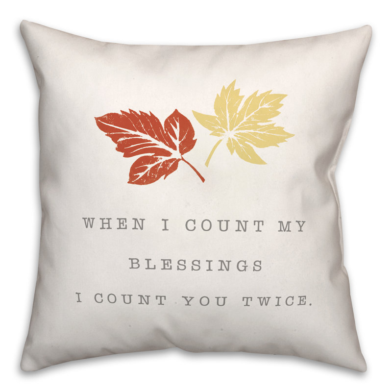 Reversible Throw Pillow