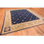Tapis espagnol antique avec un design céleste
