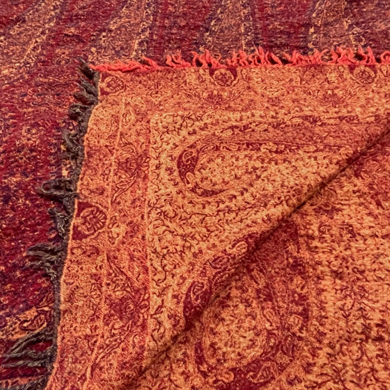Hand Woven Throw Blanket, 70" x 70"