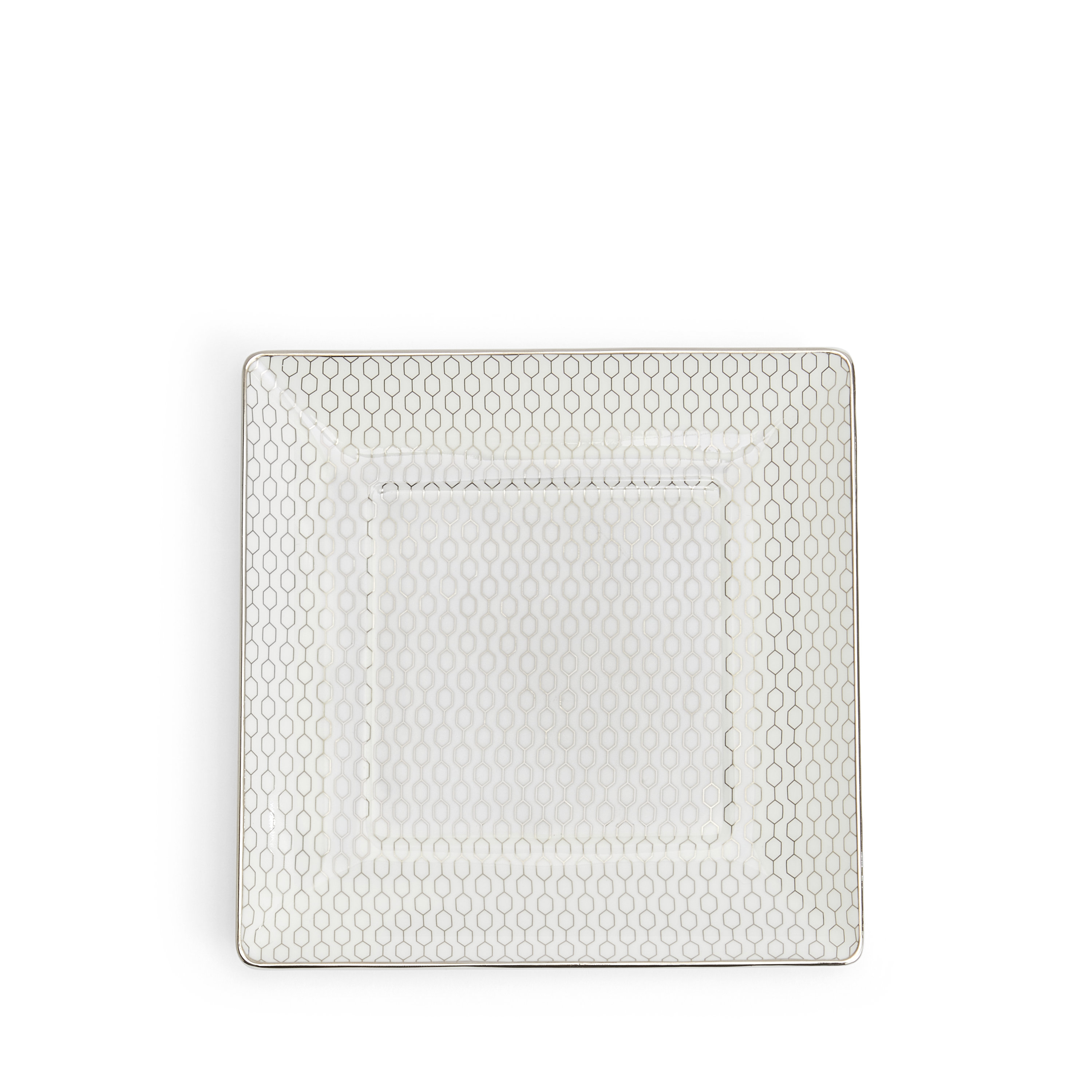 Wedgwood Gio Platinum Tray 5.8in, Set of 2 | Perigold