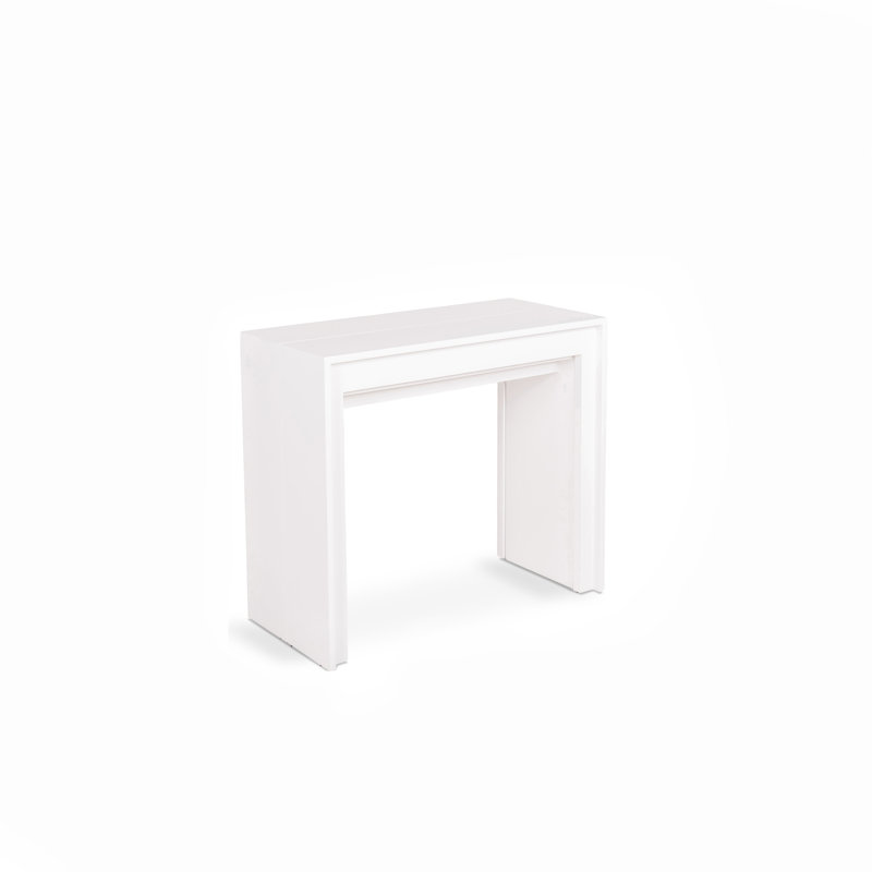 Sodbury Extendable Dining Table, White, White