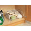 White Steel Stack or Mount Wire Storage Basket