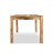 Natascha Mango Rectangular Solid Wood Top with Solid Wood Base Dining Table-23153701