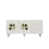 Blanc ivoire + vert