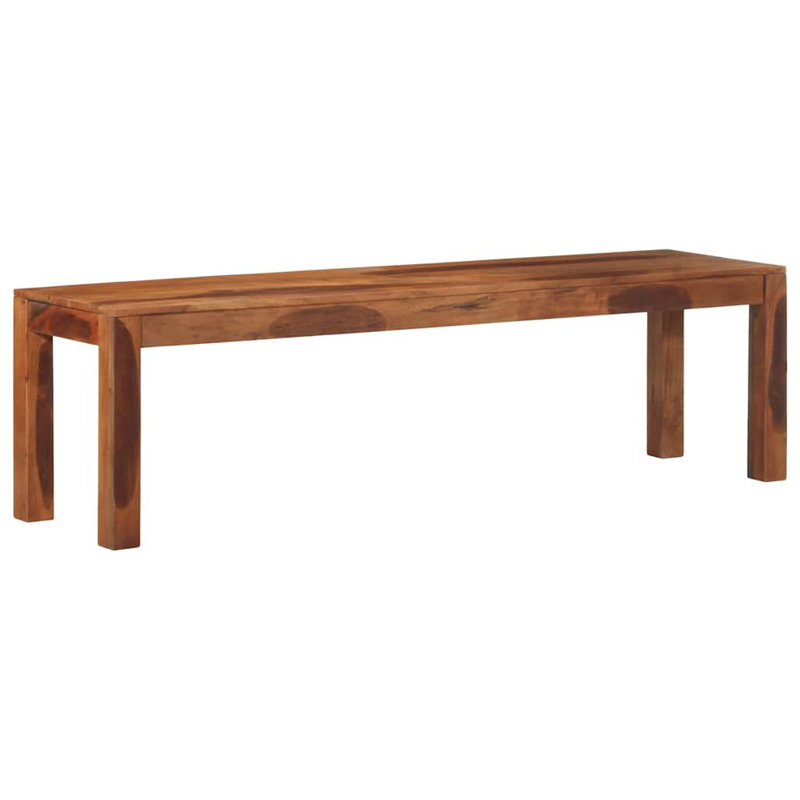 Solid Wood Bench, 45cm H x 160cm W x 40cm D