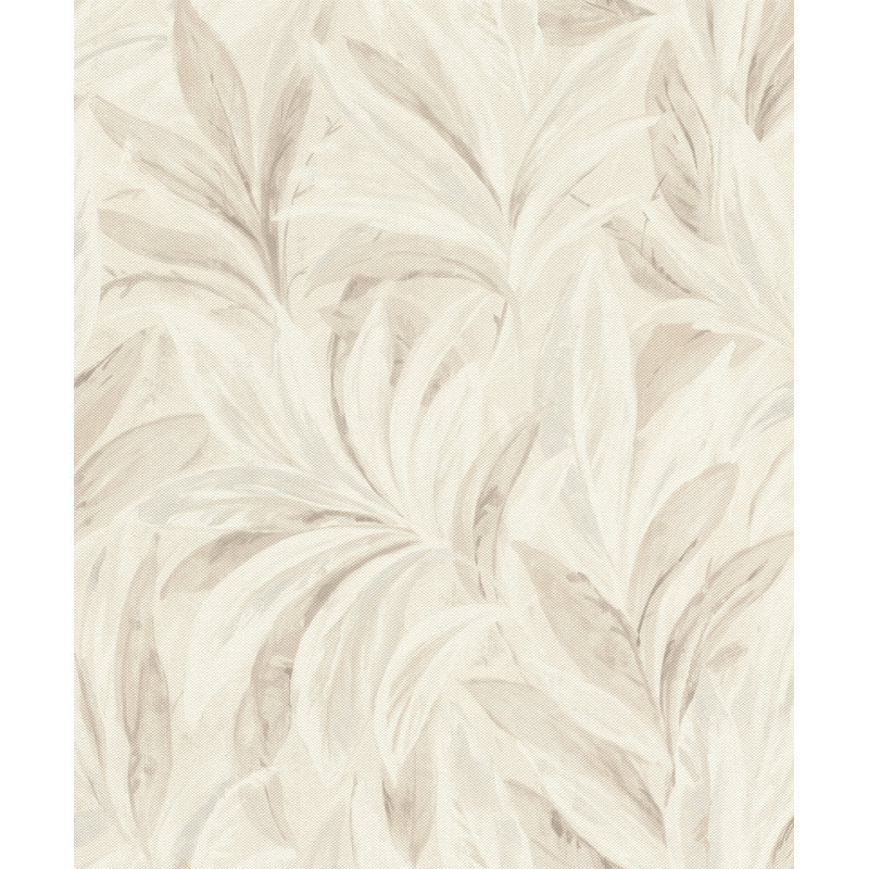 Papier peint Rennie Leaves, Ivoire ivoire