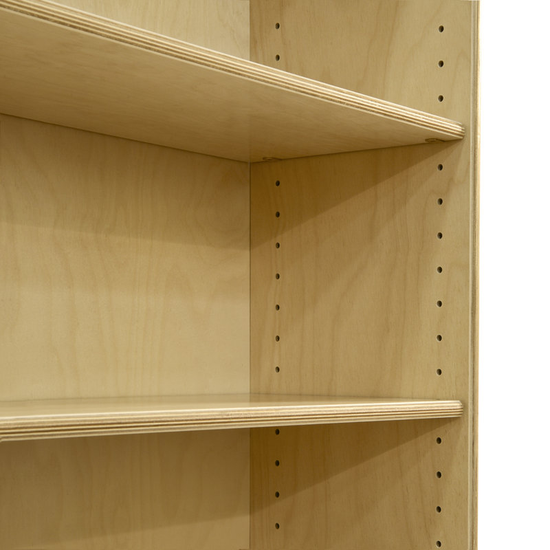 Contender Mobile Adjustable Book Case w/Lip (35.5"H) RTA, Yes