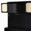 Lit escamotable double avec bureau et armoires-2040586424