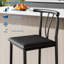 Faux Leather Accent Chair