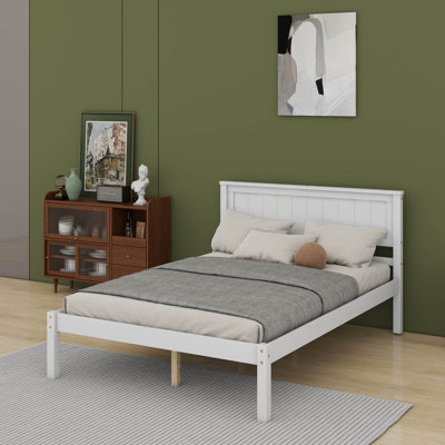 Platform Bed With Headboard