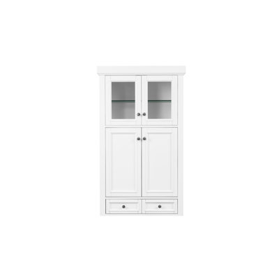 Kewstoke 31.38" H Freestanding Bathroom Cabinet
