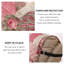 Housse de canapé en patchwork avec sangles élastiques - Housse facile à installer - Protection de meubles lavable, 190 cm (P) x 325 cm (L), (Canapé, rose vif)-601281690-601281688