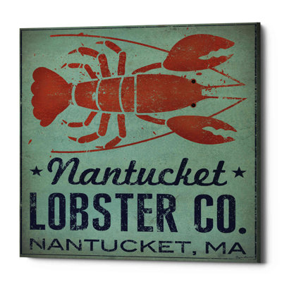 «Nantucket Lobster Square» par Ryan Fowler - reproduction d'art sur toile tendue
