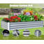 Lit de jardin surélevé galvanisé 6X3x1ft-1152886298-1152886764