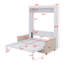 Lit escamotable mural Murphy avec coussin-1337499626-1337499627