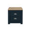 Napanoch 2 Drawer Bedside Table-576238112