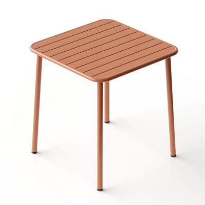 Square Table Outdoor Courtyard Table Villa Open Air Dining Table Waterproof Table Retro American Modern Simple Balcony Table Coffee Table