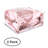 Set Of 2 Zippered Vinyl Storage Bag, 24X20x11 Inch, Clothes Bag Organizer, Space Saver PVC Comforter Clear Storage Bags For Blanket