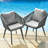 1 Piece Outdoor Patio Dining Chair-903385580
