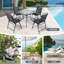Chaise de patio pliante en métal Hickley-1747618588