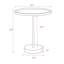 Lechner Solid Wood Top End Table-1267800736