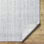Alasteir tissé à la main recyclé P.E.T. Tapis gris / ardoise clair-617045510
