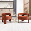 Fauteuil moderne avec pieds en bois-1815095918