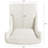 High-Back Velvet Wingback Accent Chair with Diamond Stitching and Birch Wood Legs-2090411898
