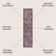 Sarok Ogee Medallion Machine-Washable Red/Blue/Brown Rug