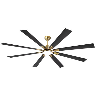 80 inch Large Ceiling Fans with Lights and Remote